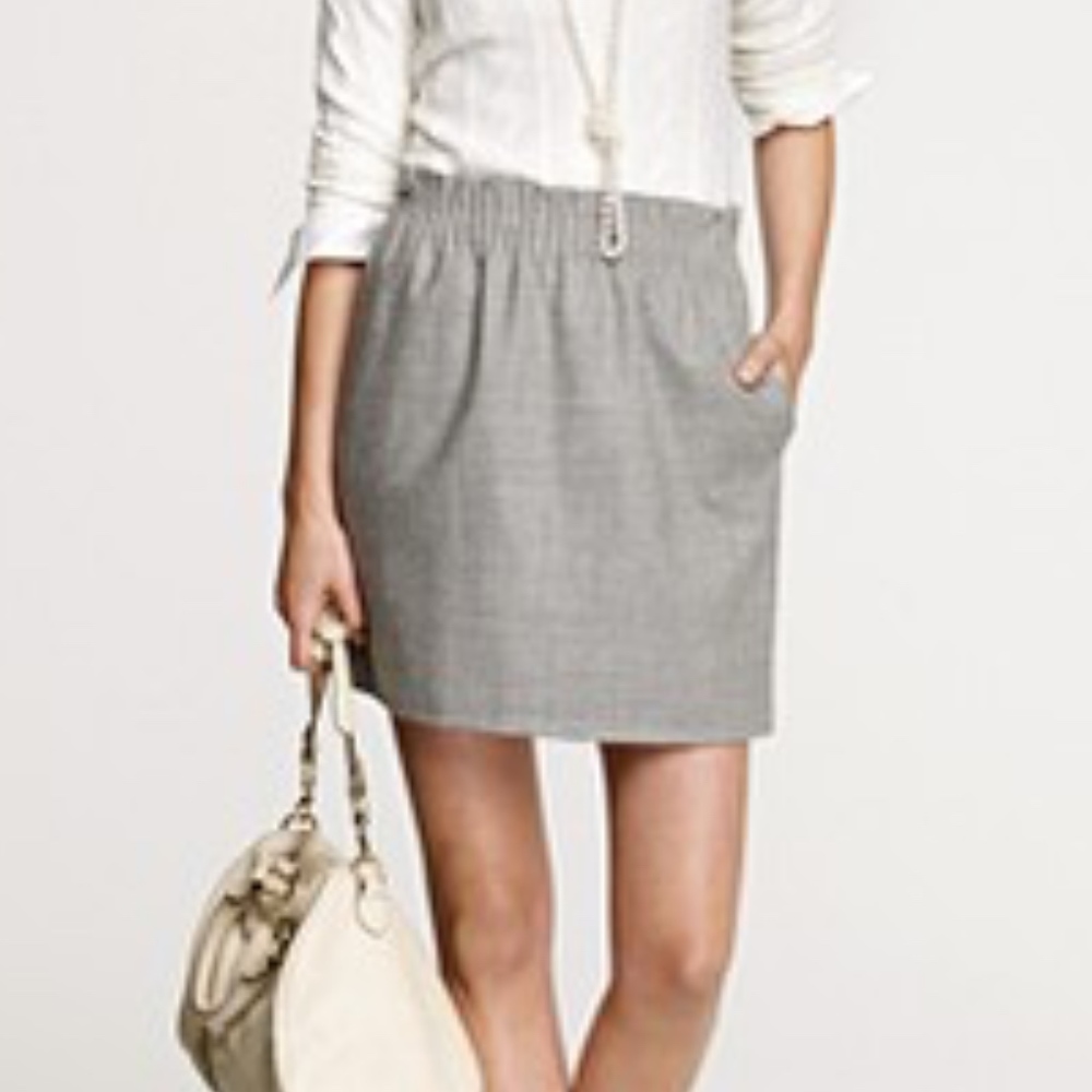 J.Crew City Mini Wool Skirt